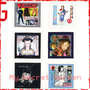 Culture Club - Colour By Numbers Cloth Patch or Magnet Set 